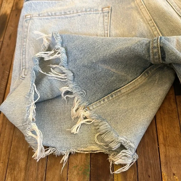 ANINE BING The Kit Blue Shorts Sz 30 **NWT** - Picture 9 of 16